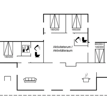 Gunborg - 400m From The Sea By Interhome Дом отдыха